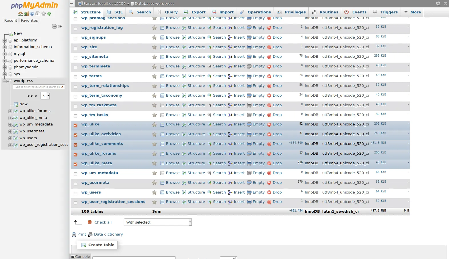 How to Optimize or Repair WP ULike Database Tables? - WP ULike