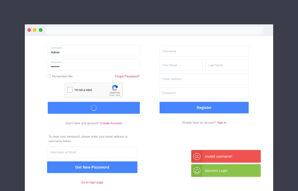 Plugin Sign In WordPress AJAX Login Plugin — WP ULike Pro